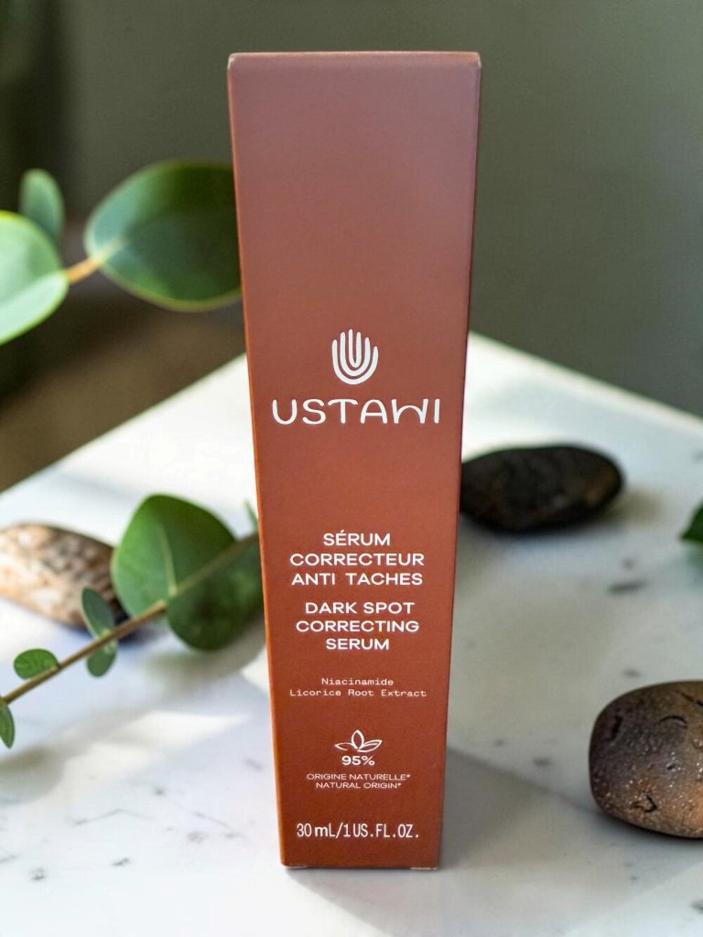 USTAWI Dark Spot Correcting Serum 30ml Niacinamide Licorice Root Vitamin C